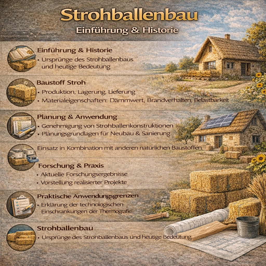 Online-Tageskurs: Strohballenbau