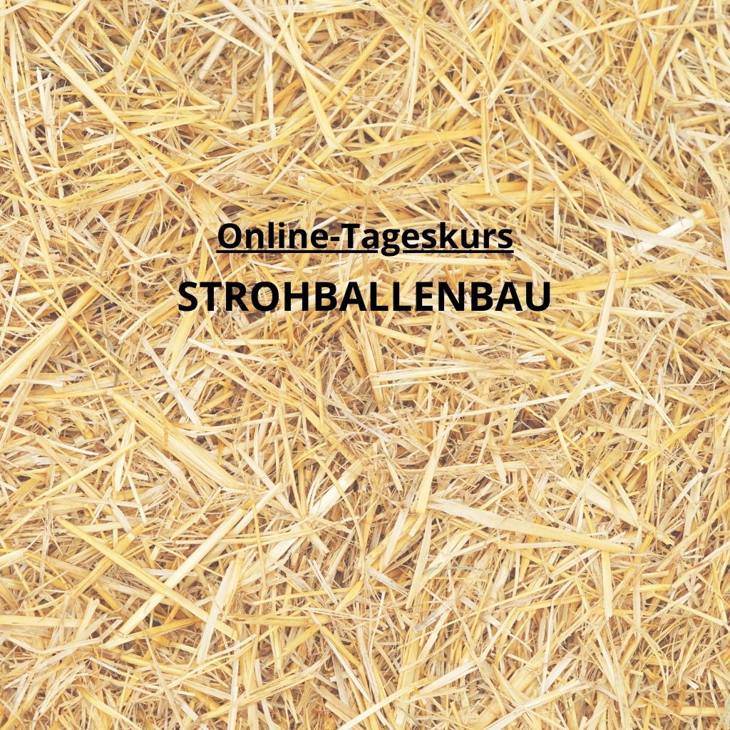 Online-Tageskurs: Strohballenbau